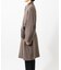 WOOL STAND COLLAR COAT