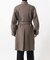 WOOL STAND COLLAR COAT