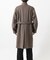 WOOL STAND COLLAR COAT