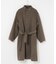 WOOL STAND COLLAR COAT