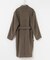 WOOL STAND COLLAR COAT