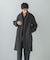 WOOL STAND COLLAR COAT