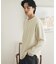 ワッフルヘンリーネックロングTシャツ