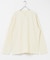 ワッフルヘンリーネックロングTシャツ