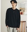 ワッフルヘンリーネックロングTシャツ