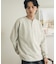 ワッフルヘンリーネックロングTシャツ