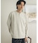 ワッフルヘンリーネックロングTシャツ