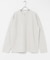 ワッフルヘンリーネックロングTシャツ