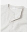 ワッフルヘンリーネックロングTシャツ