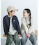 DANTON　KIDSINNERDOWNCREWNECKJACKET(KIDS)