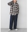 BIG MAC　CHECK DYE LONG-SLEEVE SHIRTS