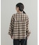 フリルネックチェックブラウス 26AW