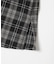 フリルネックチェックブラウス 26AW