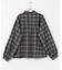 フリルネックチェックブラウス 26AW