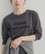 フロッキーロゴプリントロングTシャツ 26AW