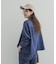 デニム切替ショート丈シャツ 26AW