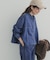 デニム切替ショート丈シャツ 26AW