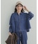デニム切替ショート丈シャツ 26AW