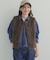 デニム切替ショート丈シャツ 26AW