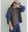 デニム切替ショート丈シャツ 26AW