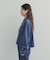 デニム切替ショート丈シャツ 26AW