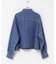 デニム切替ショート丈シャツ 26AW