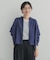 デニム切替ショート丈シャツ 26AW