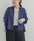 デニム切替ショート丈シャツ 26AW