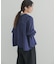 デニム切替ショート丈シャツ 26AW