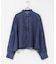 デニム切替ショート丈シャツ 26AW