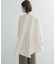 MARILYN MOON CRYSTAL PLEATS SATIN SHIRTS