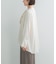 MARILYN MOON CRYSTAL PLEATS SATIN SHIRTS
