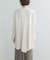 MARILYN MOON CRYSTAL PLEATS SATIN SHIRTS