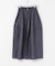 MARILYN MOON DENIM BARREL SKIRT