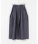 MARILYN MOON DENIM BARREL SKIRT