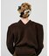 heyep SILK BICOLOR RUFFLE SCRUNCHIE