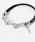 heyep HEART LINK HAIR TIE 3 PIECE SET