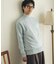 『一部WEB限定カラー』『洗濯可／静電気防止／毛玉防止』ストレッチモックネックニット