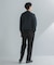 LIFE STYLE TAILOR　マシンウォッシャブルハイゲージモックニット