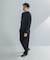 LIFE STYLE TAILOR　マシンウォッシャブルハイゲージモックニット