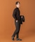 LIFE STYLE TAILOR　マシンウォッシャブルハイゲージモックニット