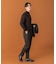 LIFE STYLE TAILOR　マシンウォッシャブルハイゲージモックニット
