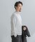 LIFE STYLE TAILOR　マシンウォッシャブルハイゲージモックニット