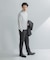 LIFE STYLE TAILOR　マシンウォッシャブルハイゲージモックニット