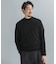 LIFE STYLE TAILOR　マシンウォッシャブルハイゲージモックニット