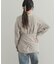 『WEB限定』スカーフ付きピーチ起毛シャツ