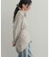 『WEB限定』スカーフ付きピーチ起毛シャツ