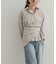 『WEB限定』スカーフ付きピーチ起毛シャツ
