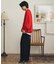 『速乾』ウォッシュドコーデュロイワイドパンツ