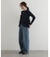 『WEB限定』フリルペプラムニットプルオーバー